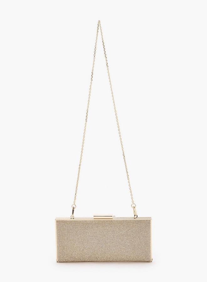 Celeste Embellished Clutch With Chain Strap Ramadan Collections - Image 2